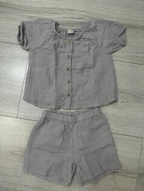 Ľahučký letný mušelínový set, lindex,86
