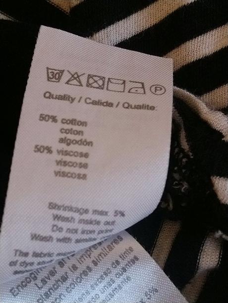 Dámsky pásikavý čierno biely top, soyaconcept, xs, xs