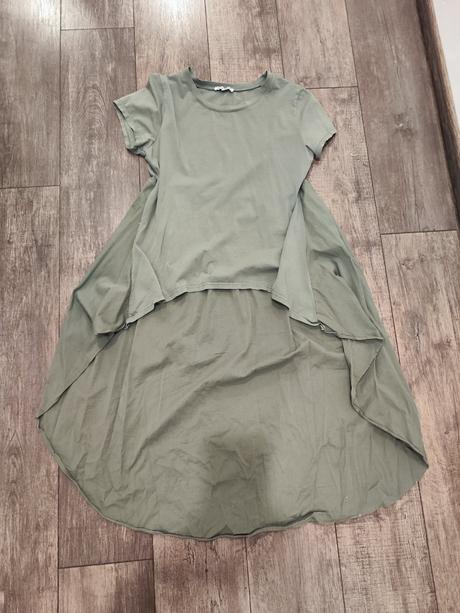 Fashion predĺžené tričko, l