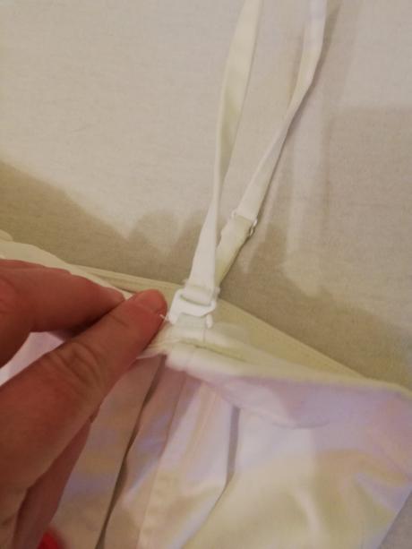 Biele šaty orsay, orsay,40