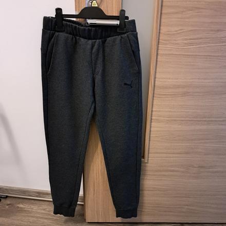 Tmavošedé tepláky s/m, puma,s