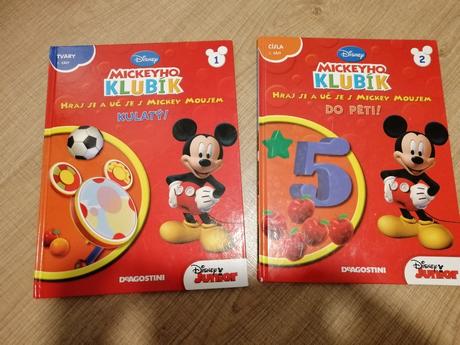 Knižka mickeyho klubik 2x, 
