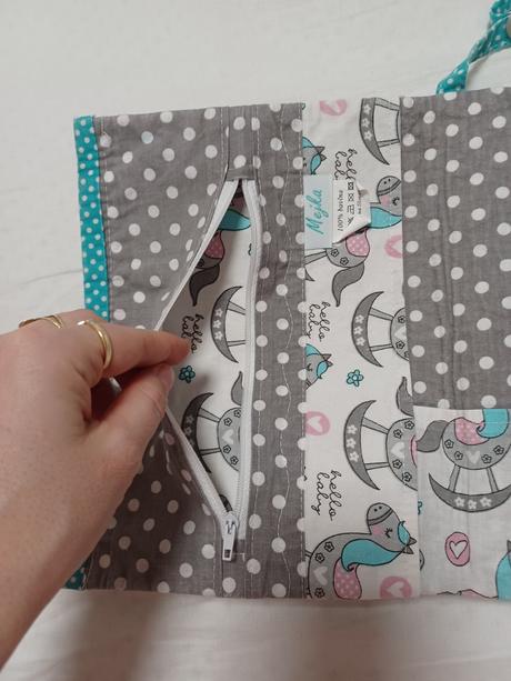 Organizér/plienkovník + deka mejka, 