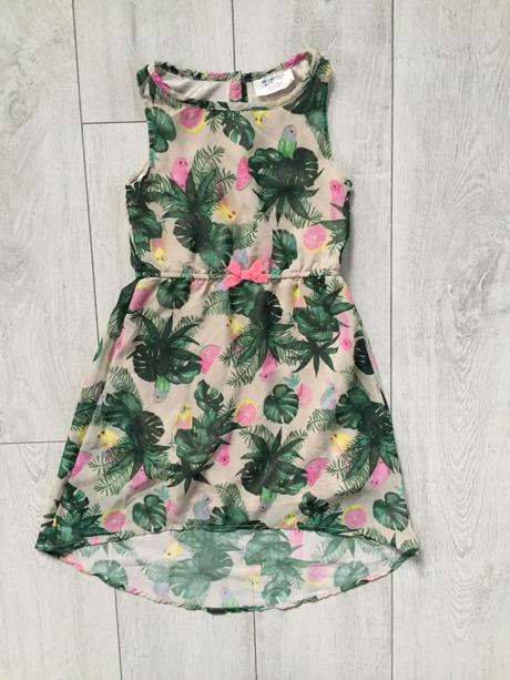 Dievčenske šaty 6-7 rokov, h&m,122