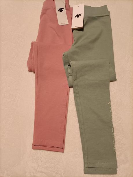 Dievčenské nenosené nové legíny, 152