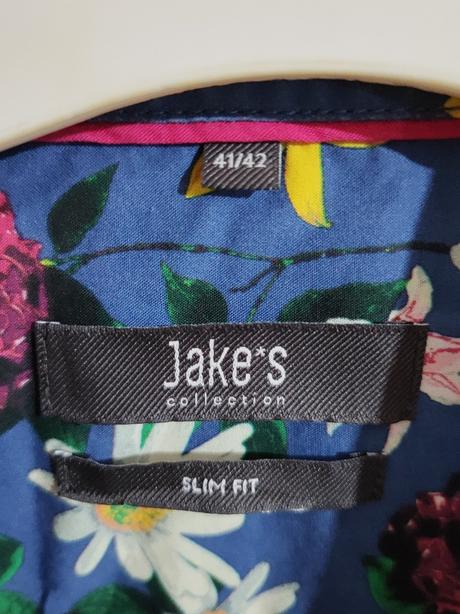 Kvietkovaná slim košeľa jake's, l