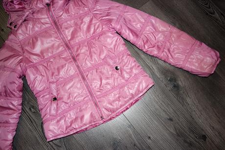 Youyou kabát, ružový, v. 140-146, 140