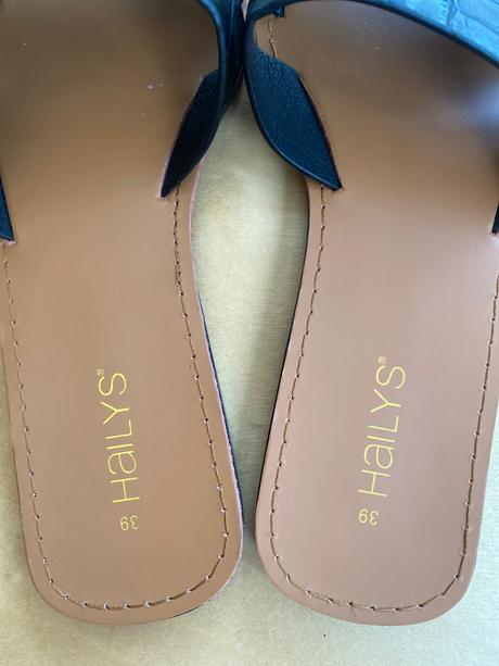 Šľapky hailys čierne 39, 39