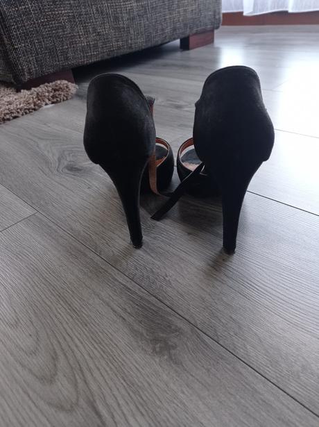 Čierne sandále, 37