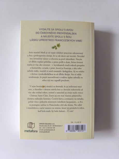 Ruth kelly - malé vinárstvo v provensalsku,