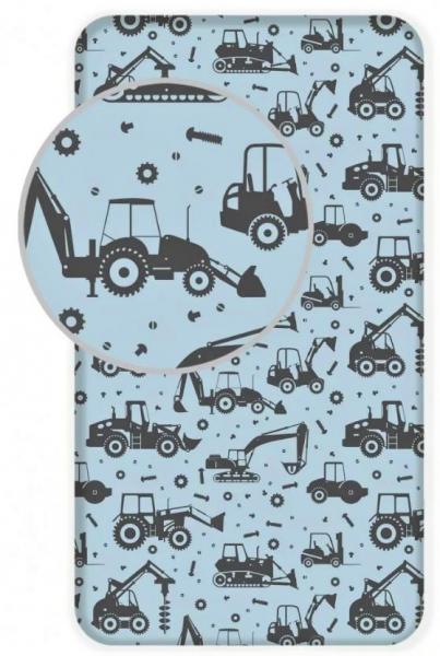 Prestieradlo traktor, šírka (cm): 90,dĺžka (cm): 200