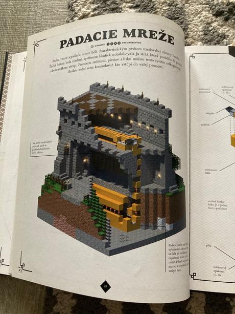 Minecraft stredoveká pevnosť,