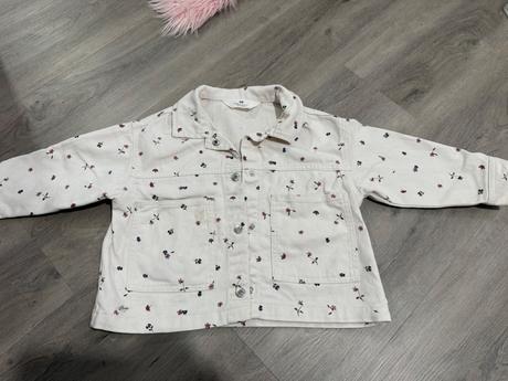 Rifľová bundička, h&m,104