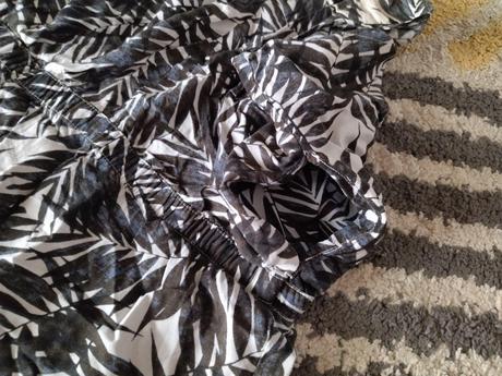 Listový letný overal, h&m,158