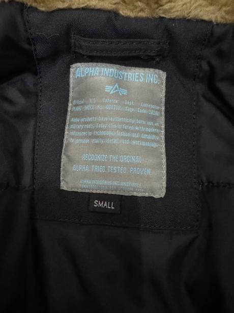 Bunda alpha industries, s