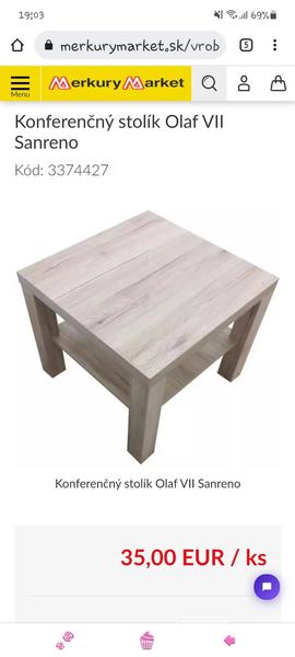 Konferenčný stolík Olaf