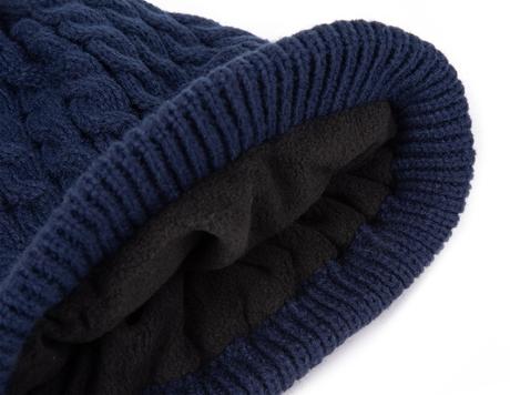 Detský set čiapka,nákrčník,rukavice modrá, 40 / 48