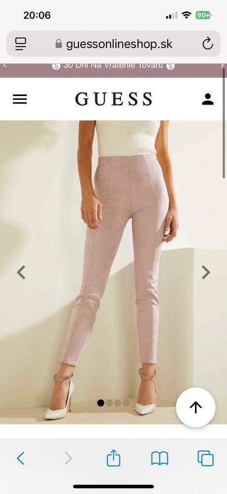 Luxusná original guess košeľa 1x oblečená, guess,s