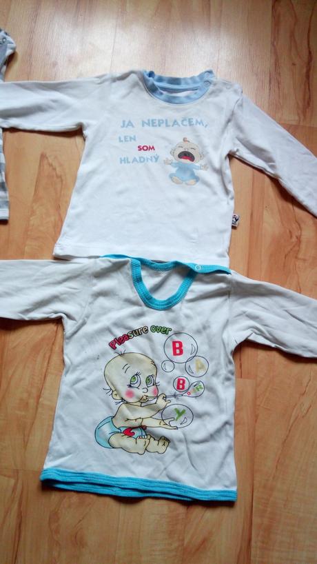 4x tričká - 92, 92