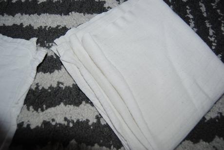 Bavlnené plienky 2ks, 2 kg - 6 kg