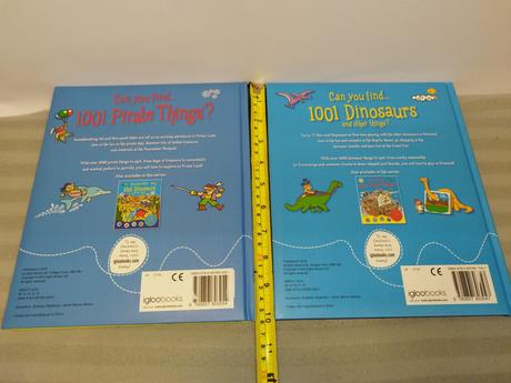 Can you find 1001 pirate / dinosaurs things,