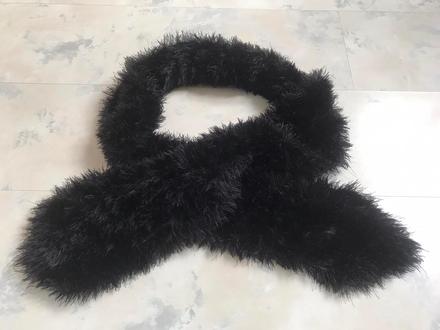 Luxusná kožušina - maxi šál, xxl