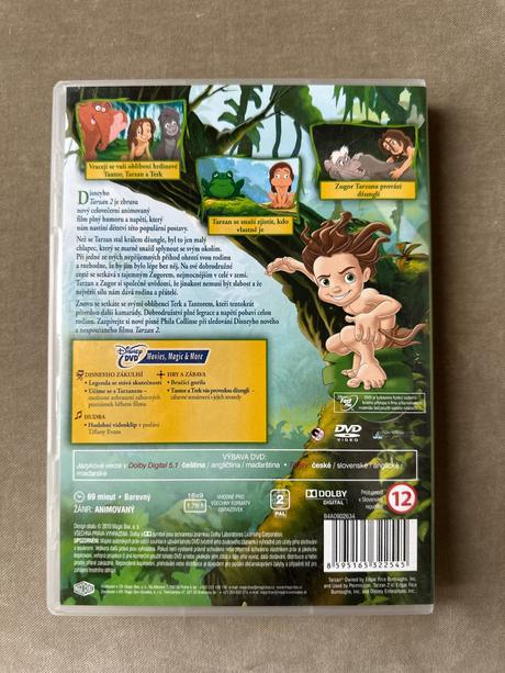 Dvd tarzan 2 - walt disney, 