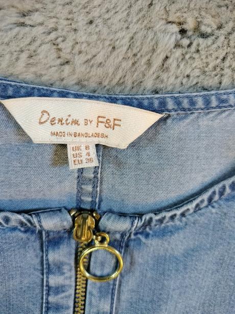 Šaty tenká riflovina, f&f,s