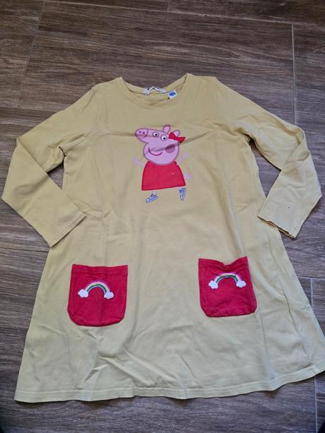 Šaty č.140 peppa pig, h&m,140