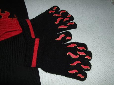 Čiapka+rukavice+šál plamene (4-8 rokov), cherokee,104