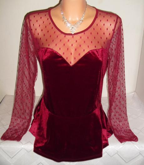 Luxusny zamatovy topik, m