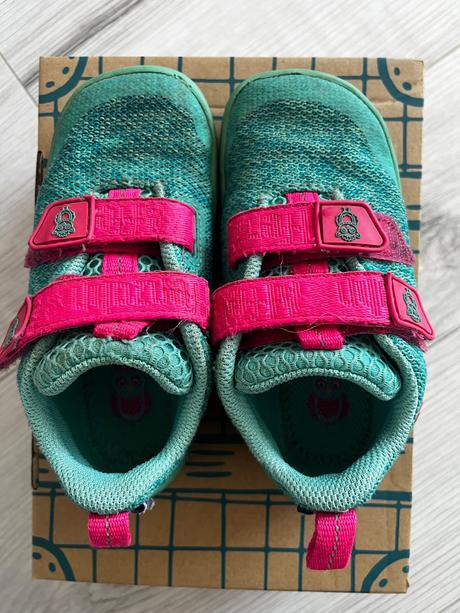 Tyrkysové barefoot tenisky affenzahn 25, affenzahn,25