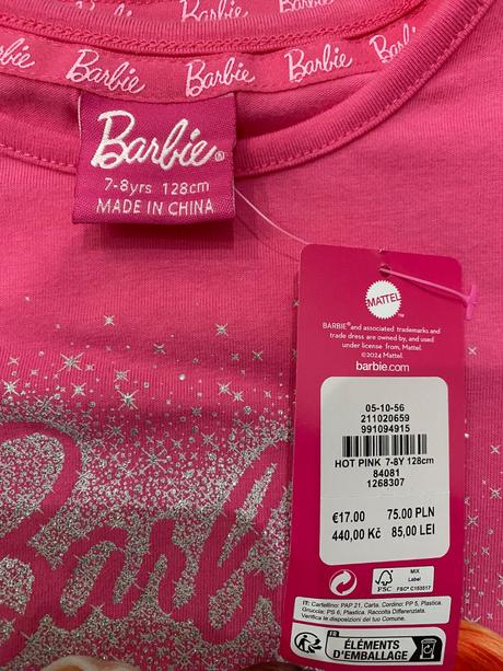 Šaty barbie, barbie,122