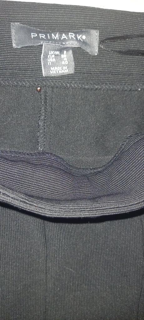 Čierne nohavice úplet, primark, primark,36