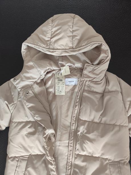 Predám dievčenský dlhý prešívany kabát, reserved,146