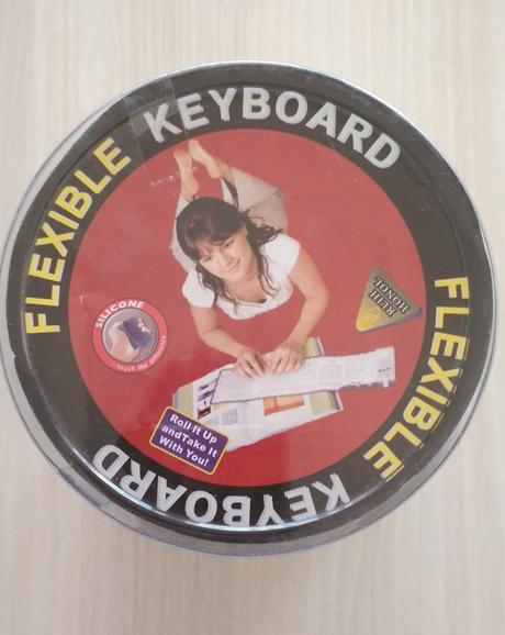 Nová silikónová klávesnica,