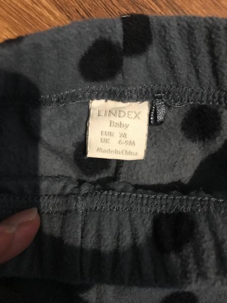 Teplučké flisové gatulky, lindex,74