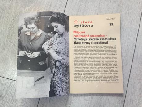 Casopis slovo agitatora 33, 1974, 