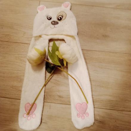 Zimná čiapka so šálom pre bábätká, reserved,74