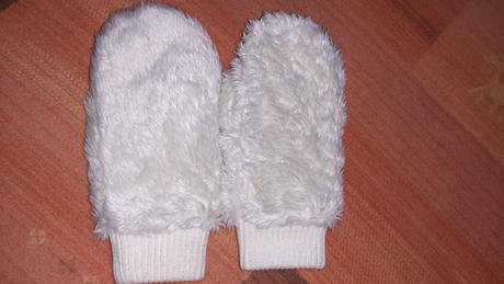 Chlpaté rukavice., h&m