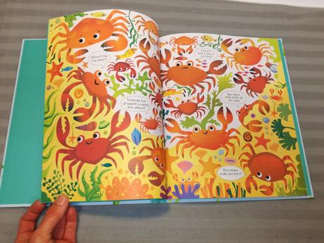 Usborne look and find under the sea hb nsu22,