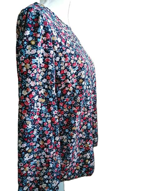 Kvietkovaná blúzka veľ.m, m