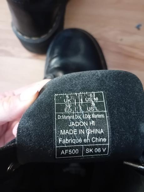 Dr. martens vysoké čižmy, 38