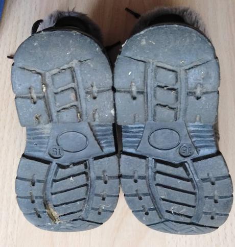 Čierne zimné topánky (20), 20