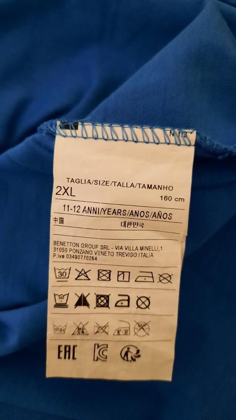 Tričko, benetton,152