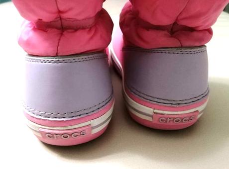 34/35 crocs cizmy, snehule,j3, crocs,35