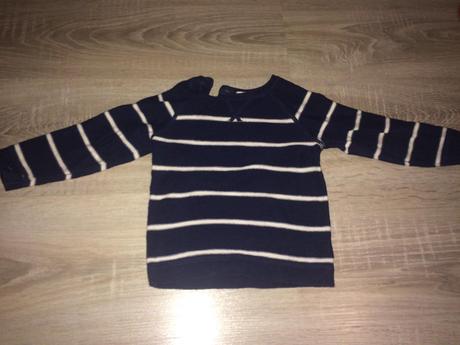 Prúžkovaný pulóvrik v.80, h&m,80