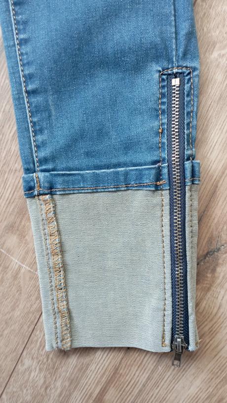 Štýlové slim rifle xxs, denim,158