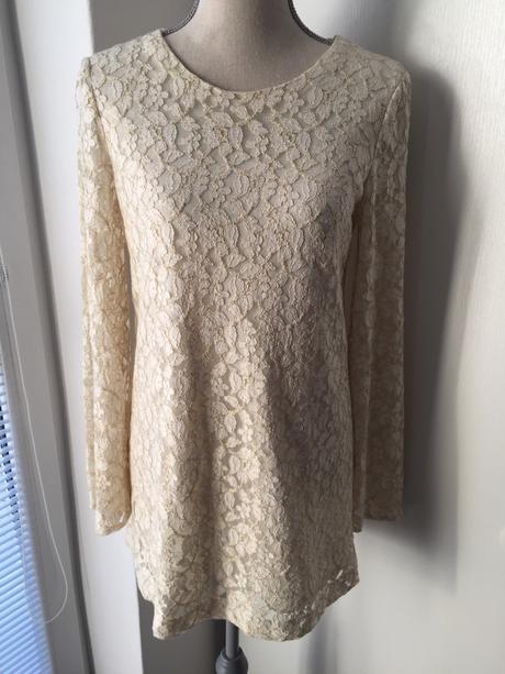 Čipkovanátunika, h&m,38