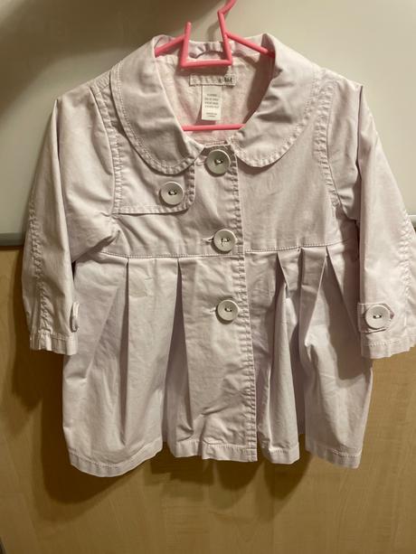 Dievčenský kabatik h&m vel 86, h&m,86